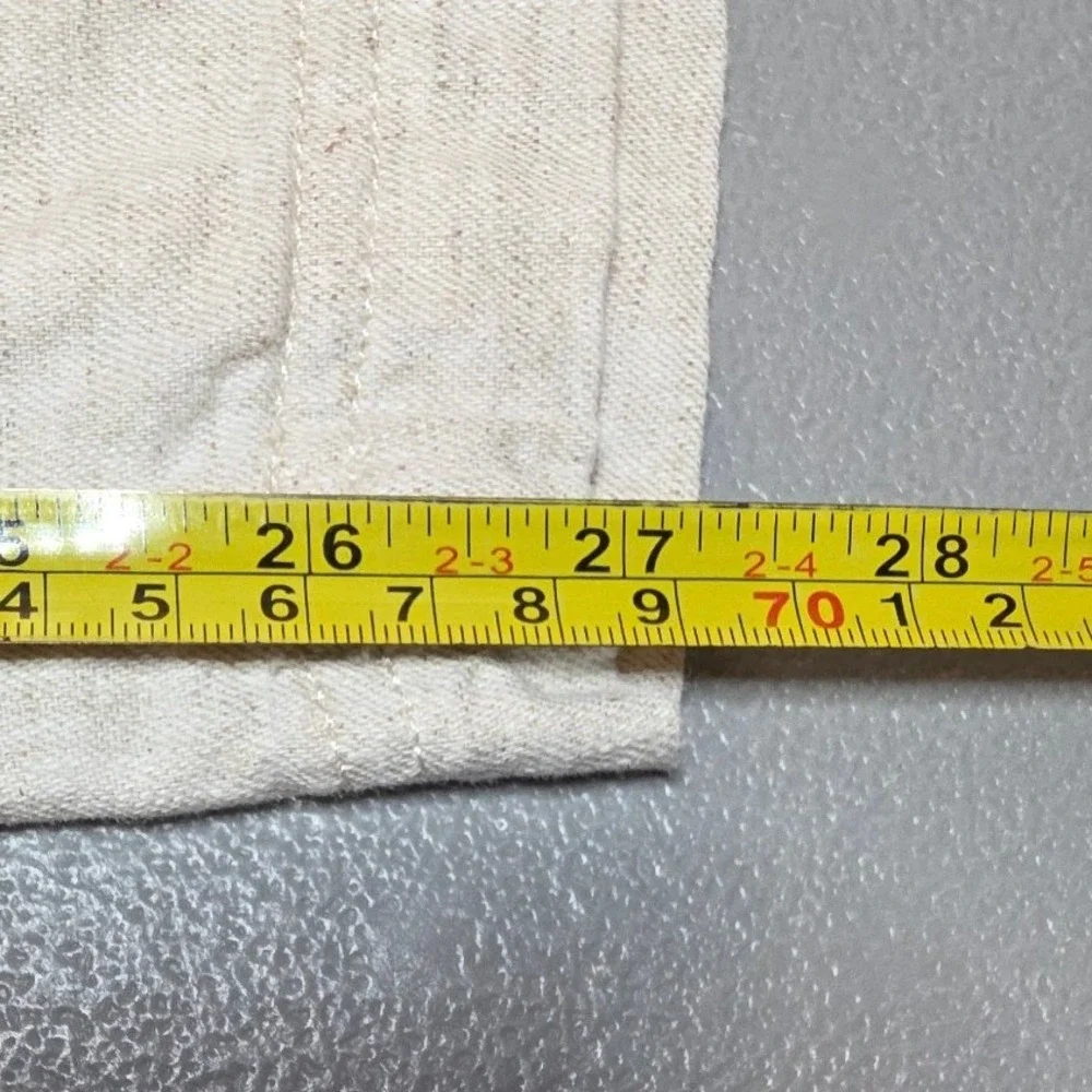 Banana Republic Womens S Linen Blend Pull‎ On Pants in Flax